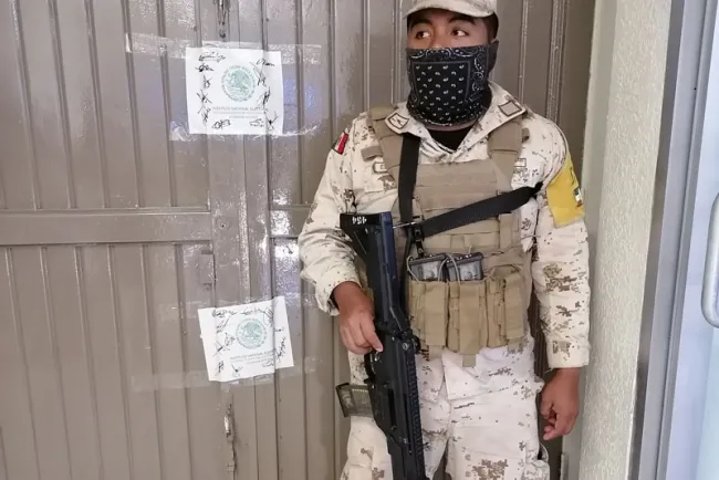 Bajo custodia militar boletas electorales