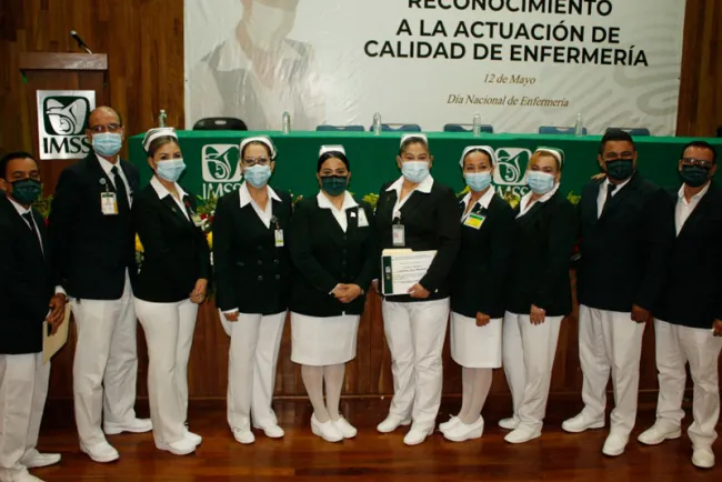 Celebra IMSS Sonora a personal de enfermería