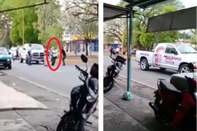 Morenistas golpean a representante del PRD en Apatzingán