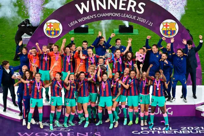 Barcelona Femenil conquista la Champions League