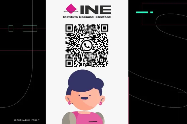 Tiene INE asistente virtual en WhatsApp