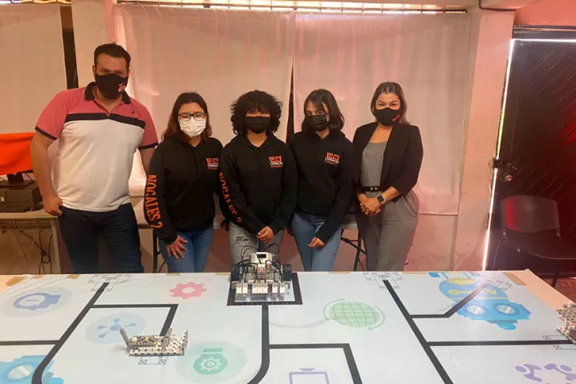 Participa Cobach Nogales en torneo mundial de robótica