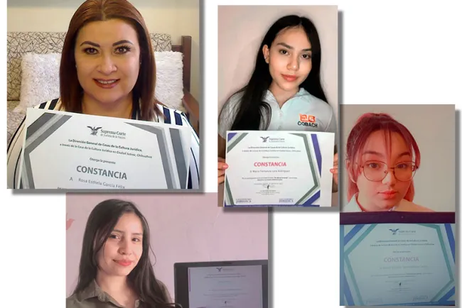 Viven alumnos de Cobach debate “Un día en la Corte”