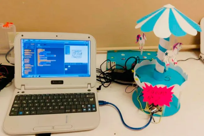 Aprenden a construir robots