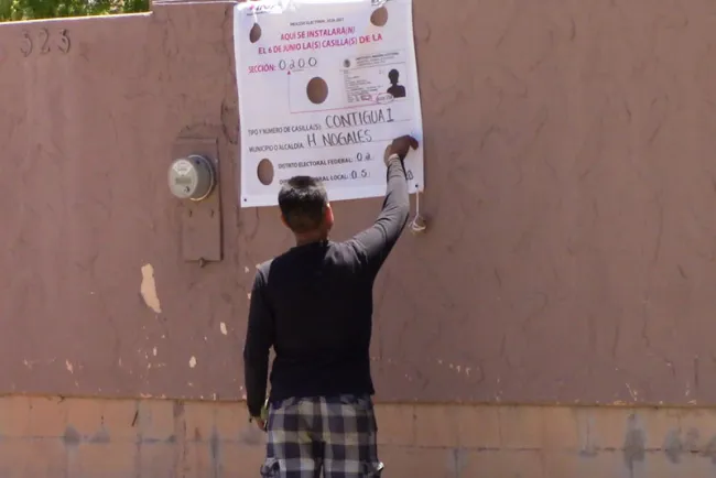 Instalan carteles para ubicar casillas