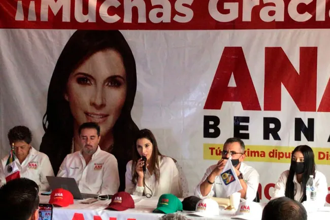 Agradece Ana Bernal apoyo de electores