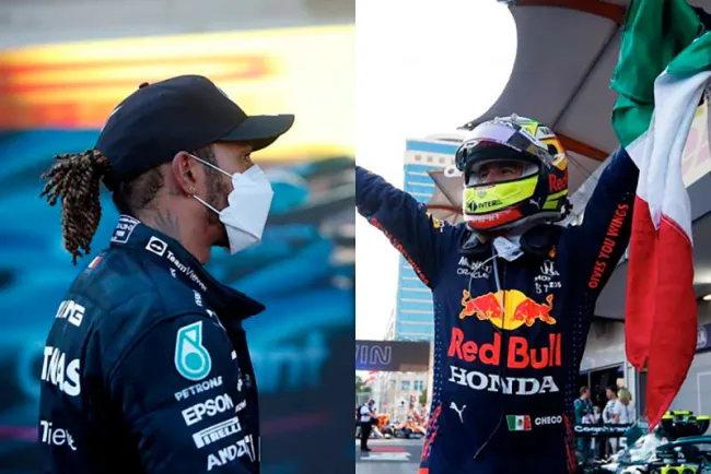 A Hamilton ya le preocupa lo que hace ‘Checo’ Pérez