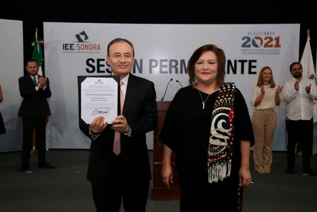 Durazo, oficialmente gobernador