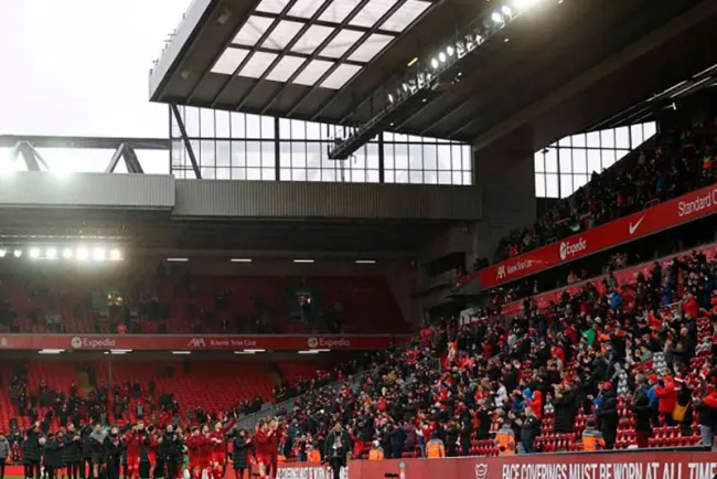 Liverpool ampliará la capacidad de Anfield