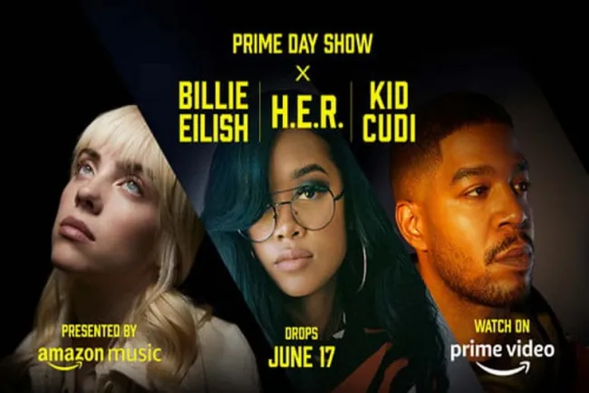 Mira aquí el tráiler de 'Prime Day Show' con Billie Eilish y H.E.R.