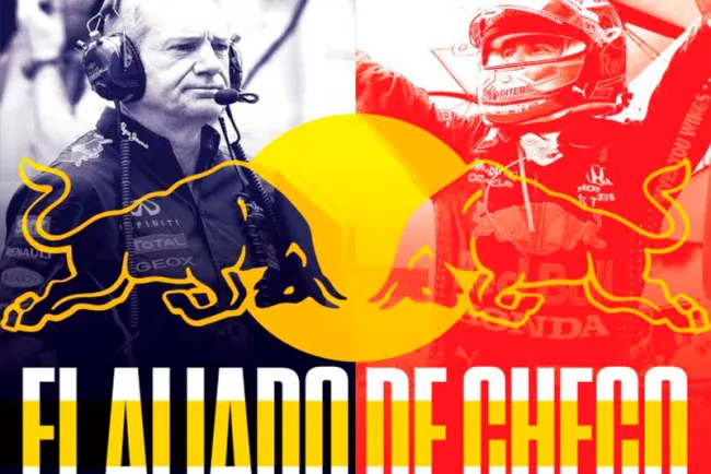 Apoyo fundamental; Checo destaca relación con Newey