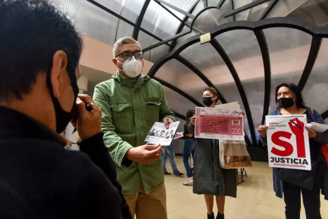 Lista nominal para consulta popular cierra el próximo 7 de julio