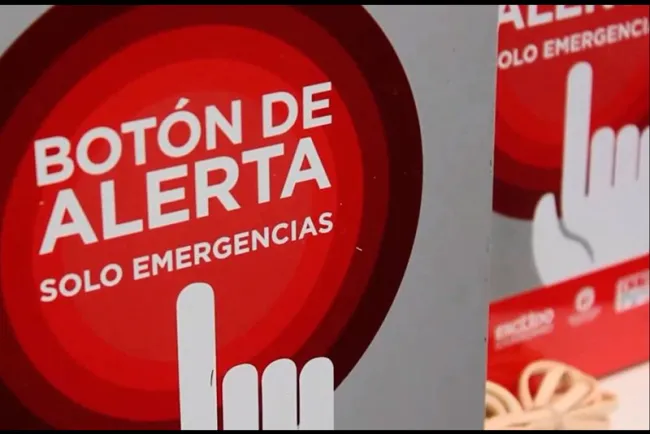 Responde botón de enlace en los casos de emergencia