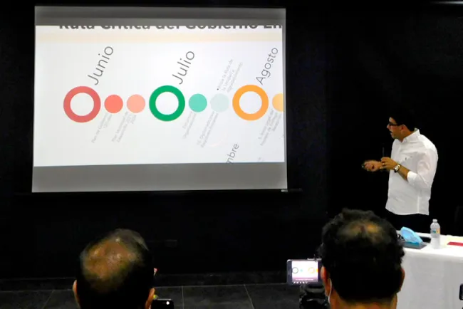 Plantea JGN ruta de trabajo