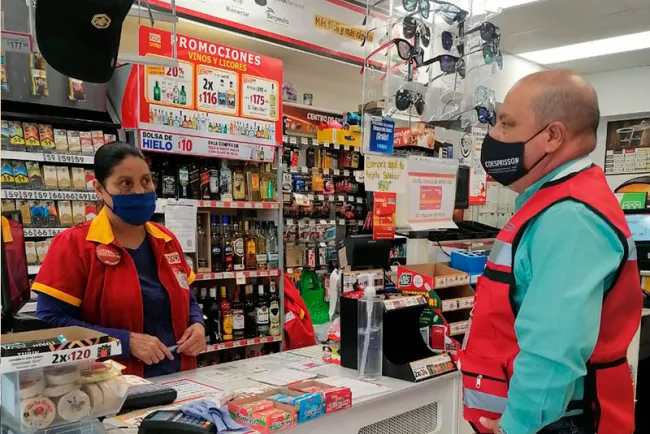 Verifican cumplimiento de protocolos en tiendas