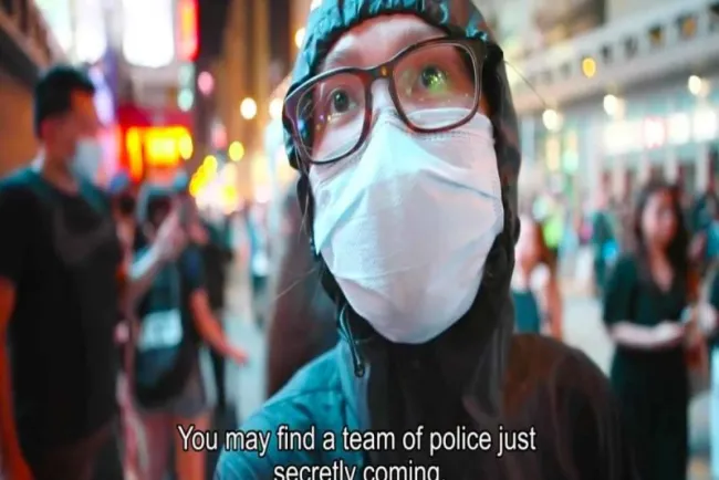 Presentan en Cannes un documental sobre las protestas de Hong Kong y su represión