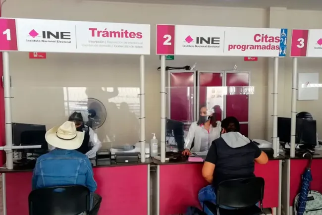 Módulos del INE suspenderán servicio