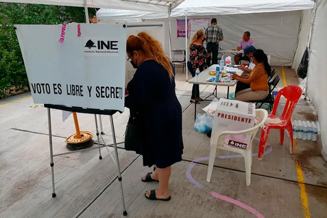 Vota el 3.51% del padrón