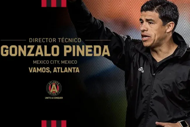 Confían en mexicano; Pineda, nuevo técnico del Atlanta