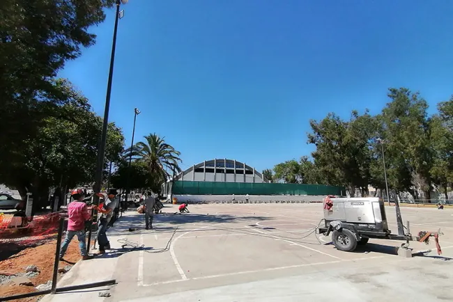 Reinician obras en unidad “Estrellas Nogalenses”