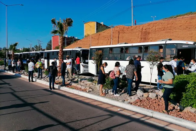 Realizan vacunación binacional