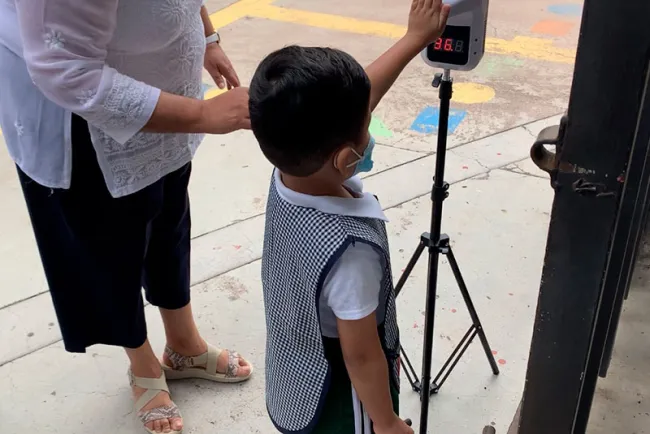 Aplican protocolos sanitarios