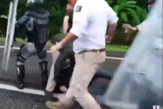 ‘No fue contención, fue agresión’: Tonatiuh Guillén sobre migrante pateado