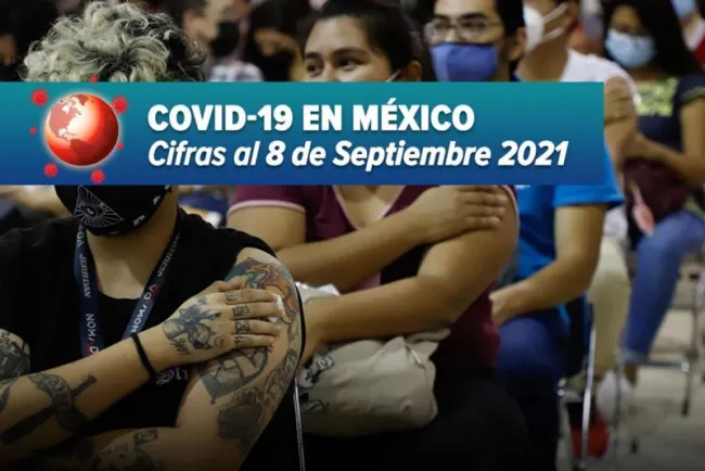 México supera las 265 mil muertes por covid; se reportan 15 mil 876 contagios más