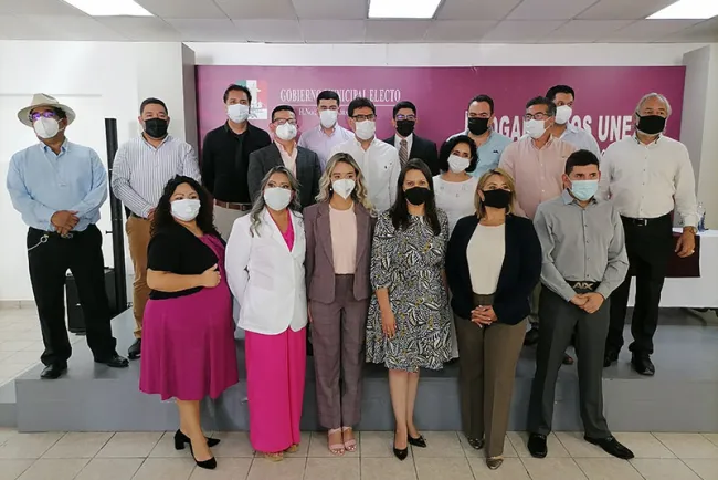 Anuncia Gim 16 integrantes del gabinete municipal