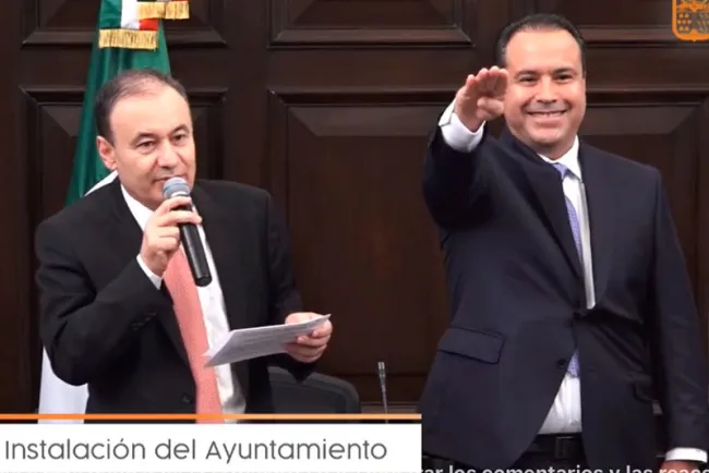 Rinde protesta Antonio Astiazarán