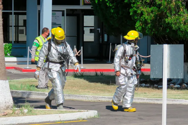 Realizan CEPC simulacro en Aeropuerto Miguel Hilalgo