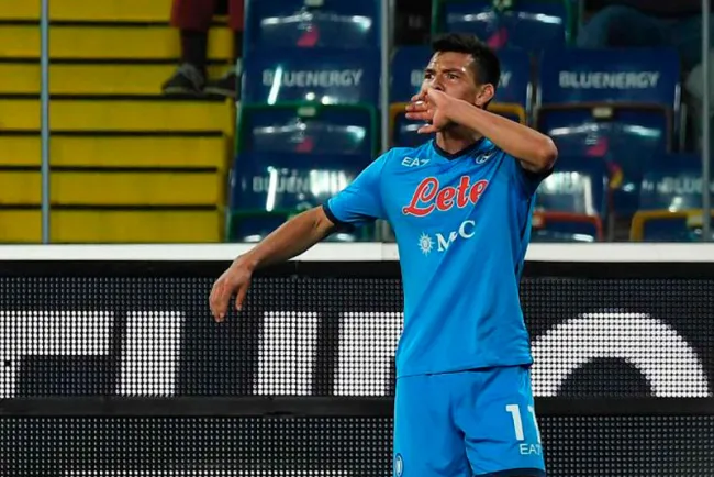 'Chucky' Lozano anota y Nápoles es líder en Italia