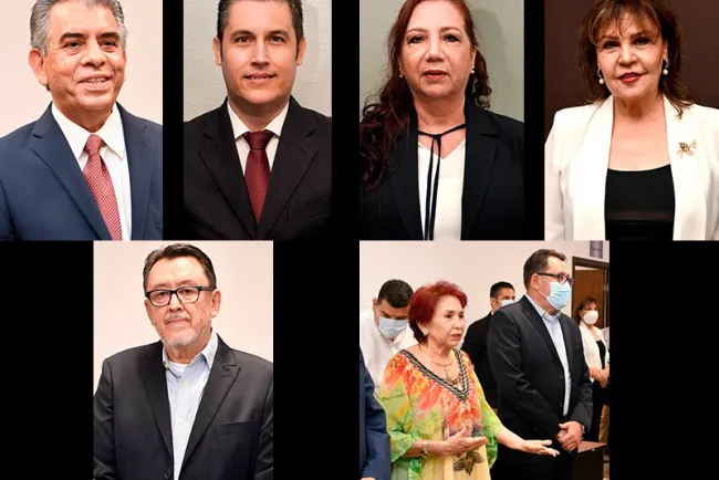 Protestan funcionarios en la Secretaría de Trabajo