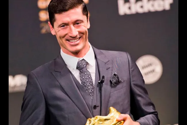 Robert Lewandowski conquista por primera vez la Bota de Oro
