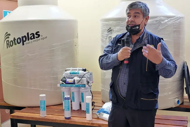 Activan bebederos escolares