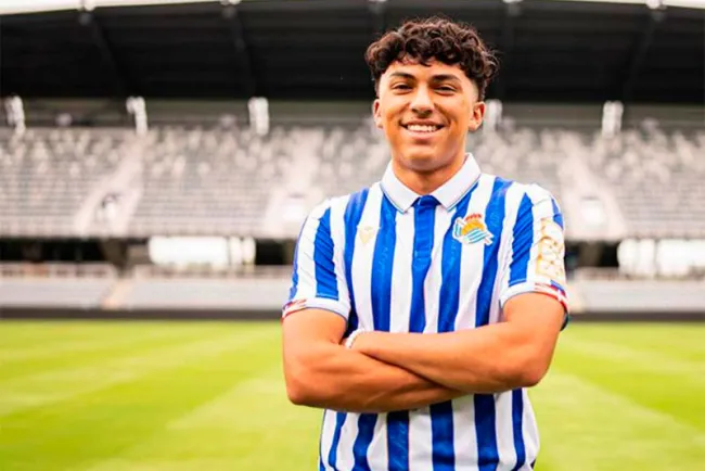 Joven promesa mexicana a España