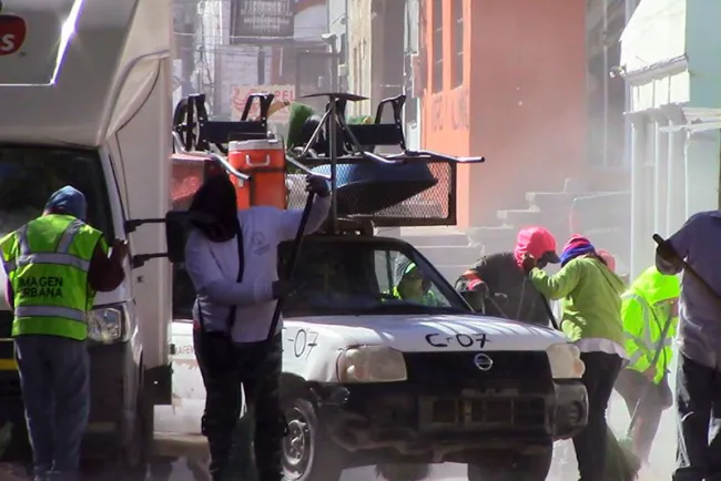 Intensifican trabajos de limpieza de la ciudad