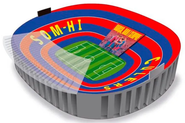 Barcelona-Real Madrid tendrá mosaico especial