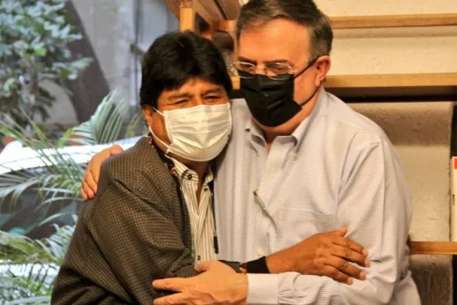 ‘México es la casa de los que luchan por la liberación de los pueblos’: Evo Morales