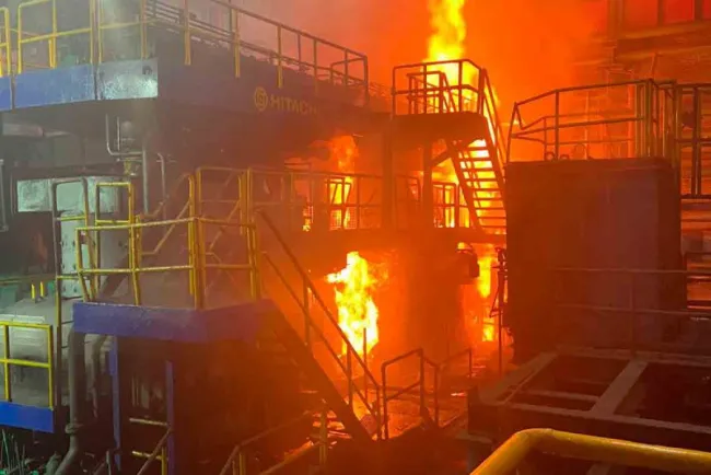 Explosión en Altos Hornos de México deja 11 trabajadores lesionados en Monclova