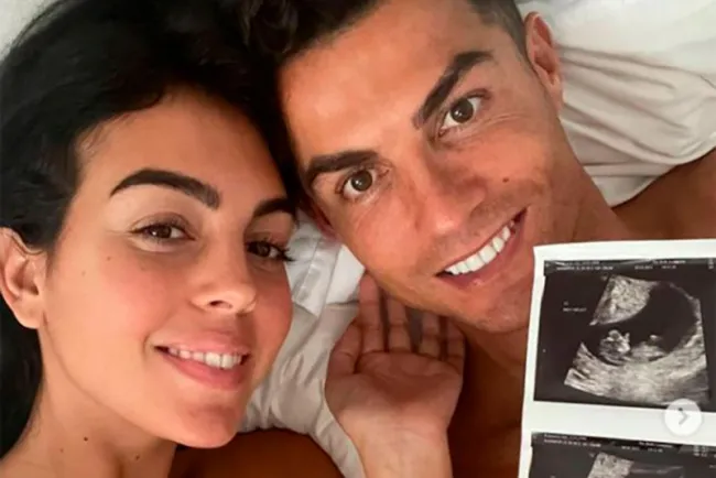 Cristiano Ronaldo y Georgina confirman que esperan gemelos