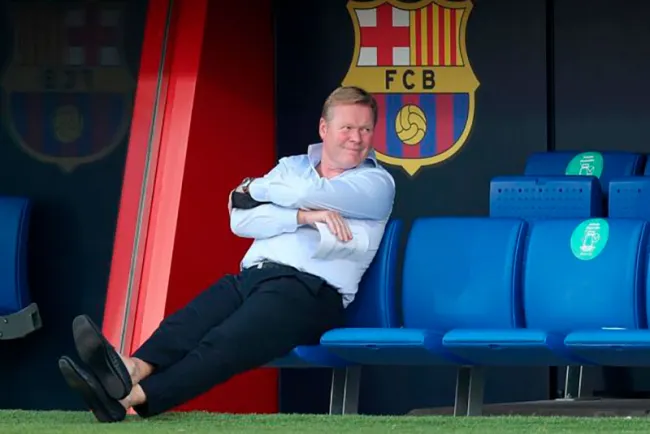 Laporta admite que se tardó en despedir a Koeman