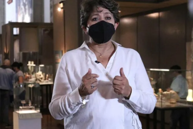 Escuelas son espacios seguros con mínimo riesgo de contagio: Delfina Gómez