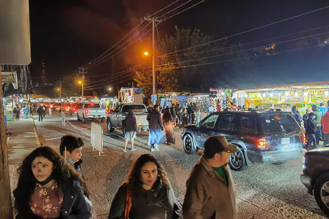 Registran poco flujo en panteones