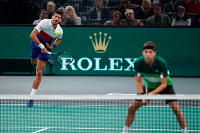 Djokovic vuelve a la actividad en el Masters de París