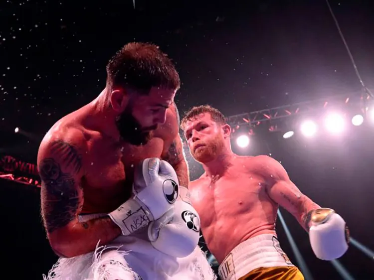 De Caleb Plant al ‘Canelo’ durante su pelea: ‘Eres bastante bueno’