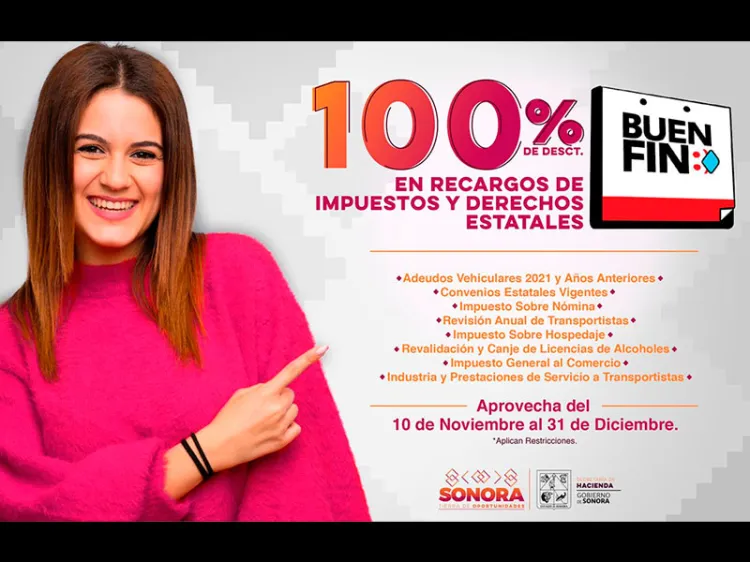 Ofrece SH descuentos del 100 % en recargos