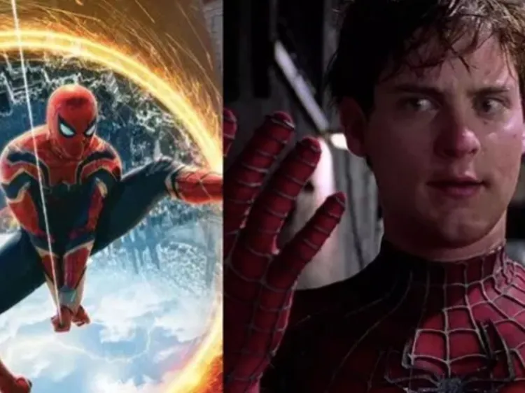 Material promocional oficial de No Way Home confirmaría a Tobey Maguire