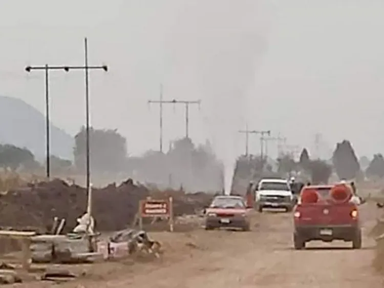 Huachicoleros de Hidalgo provocan fuga en ducto de Pemex