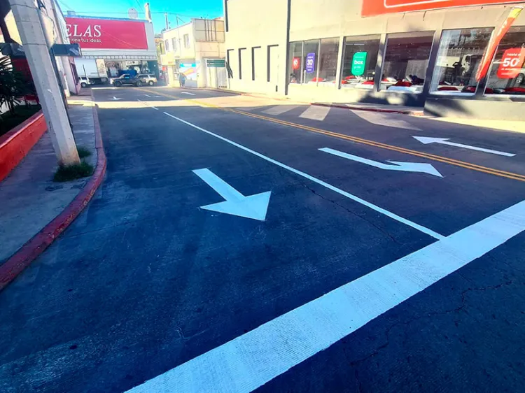 Mejoran tránsito de calle Providencia